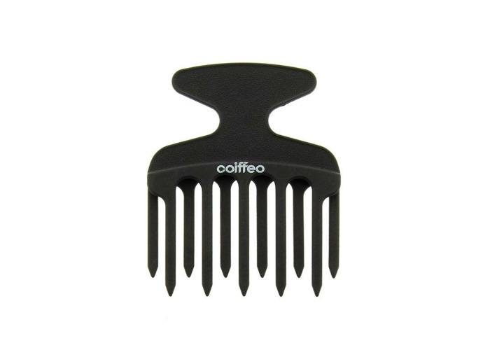 Peigne afro carbone - double...