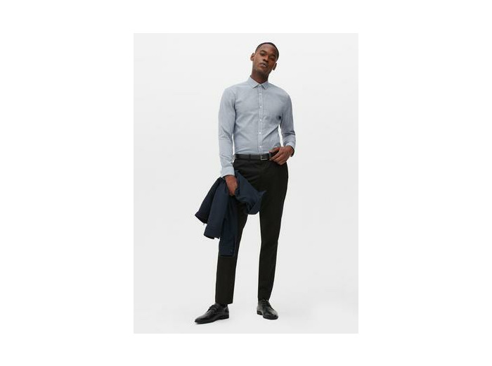 Pantalon habillé en sergé