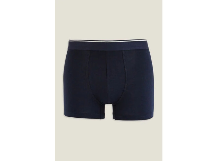 Boxer en coton - Bleu foncé