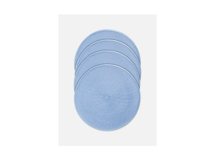 Lot de 4 sets de table tissés