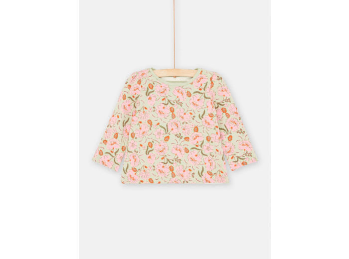 Tee-shirt reversible bébé fille