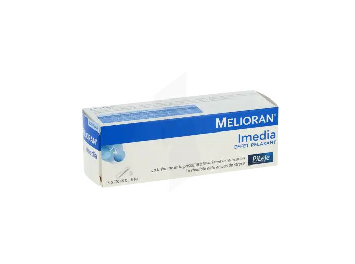 Pileje Melioran Imedia Solution Buvable Effet Relaxant 4 Sticks De 5 Ml