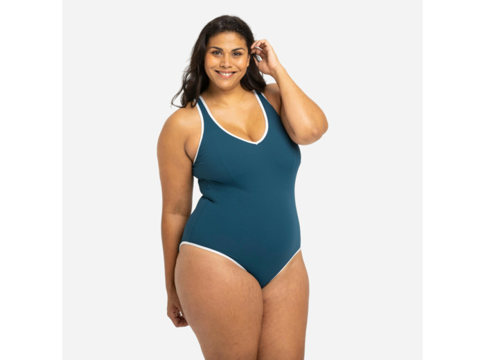 Maillot de bain 1 pièce femme virginia bleu foncé