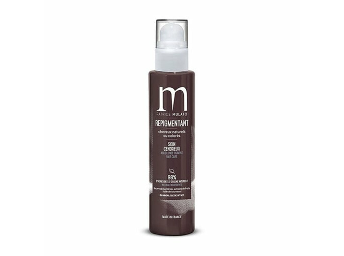 Soin repigmentant cheveux naturels ou colorés cendreur