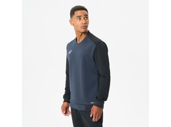 Sweat de football T100 noir