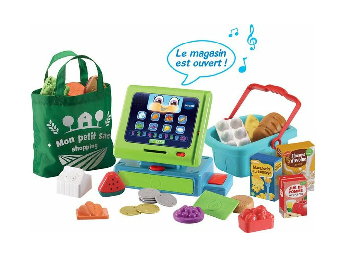 CAISSE ENREGISTREUSE INTERACTIVE MAXI SHOPPING VTECH