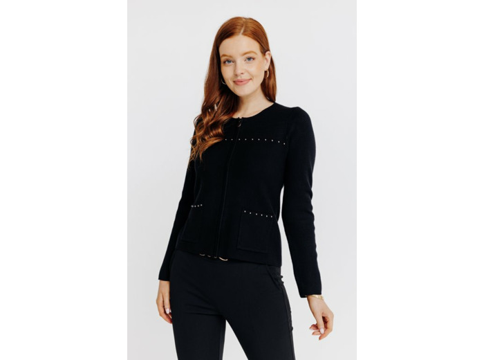 Cardigan Zippé