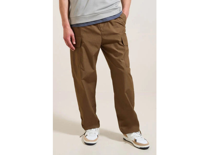 Pantalon cargo matière technique - Vert kaki