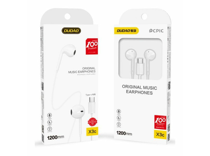 Ecouteurs Filaire  Type C Dudao  (x3c) E20-c-iph (occasion)