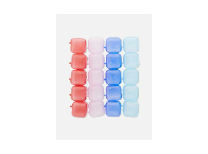 Lot de 4 glaçons réutilisables