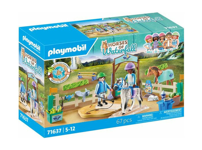 ARÈNE D'ÉQUITATION - PLAYMOBIL HORSES OF THE WATERFALL 71637