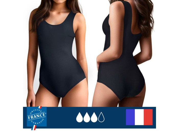 Maillot de bain menstruel 1 pièce Classique Ado - Flux Plus