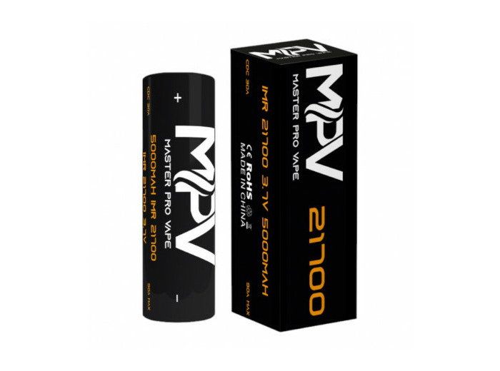Accu 30A 21700 5000mAh MPV (+ boîte rangement et notice) MPV