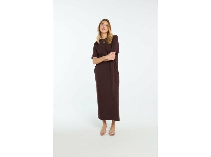 Robe longue en t-shirt