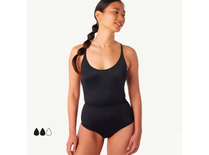 Maillot de bain menstruel étanche 1 pièce Adulte - Flux moyen - SMOON Téthys