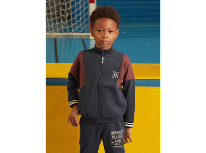 Haut de Jogging Bleu marine