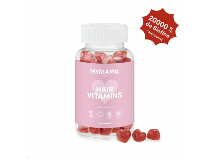 Red love gummies hair vitamins