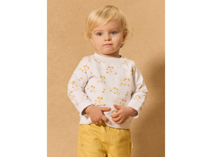 Sweatshirt imprimé plage