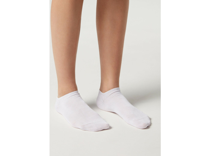 Chaussettes invisibles unisexes en coton