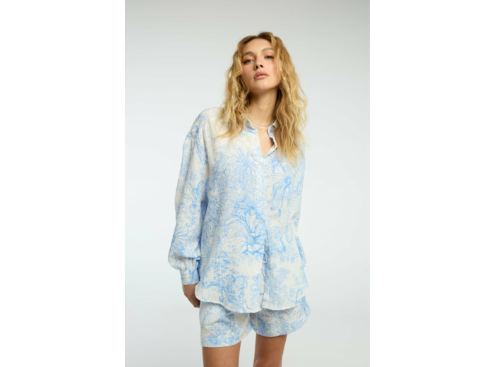 Blouse en mousseline