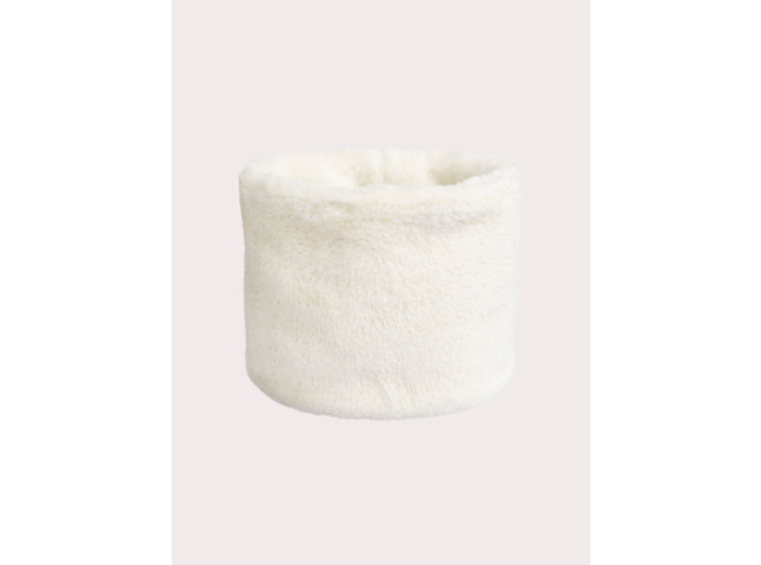 Snood écru pour fille