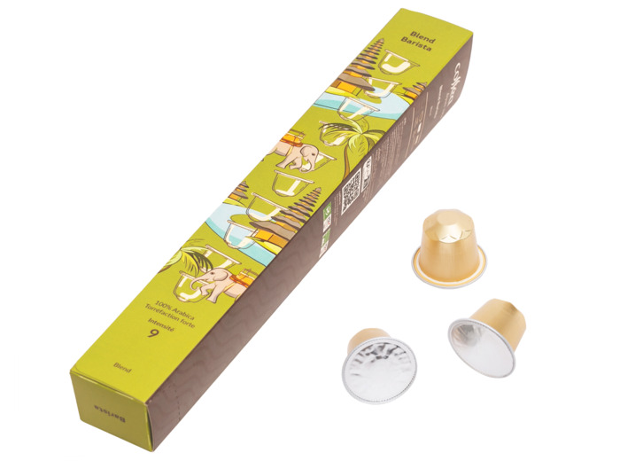 Café blend «Barista» étui Caps x10