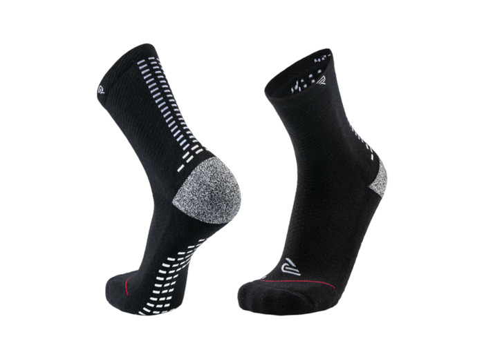 Chaussettes Grip NOIR - Sans coutures - Ultra doux - Coton biologique