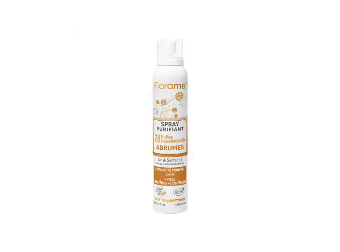 Florame L'aromathérapie Spray Purifiant Agrumes Bio Fl/180ml