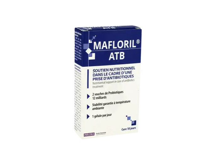 Mafloril Atb Gélules Soutien La Flore Intestinale Boîte De 10