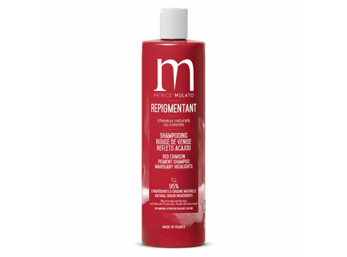Shampooing repigmentant naturel 500ml rouge de Venise