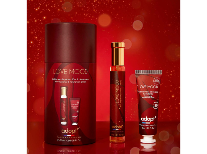 Coffret eau de parfum 30 ml + creme mains 30 ml