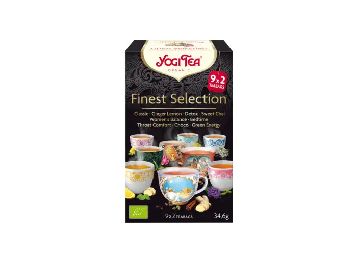 Yogi Tea Tis Assortiment Finest Selection Bio 18sach/1,92g
