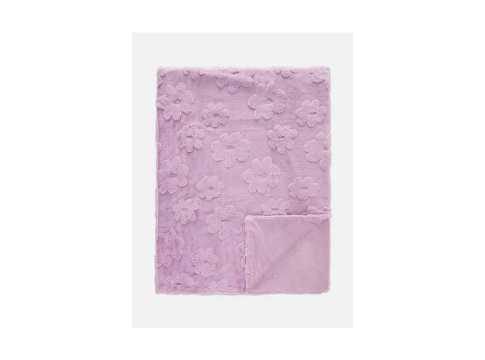 Jeté de lit à fleurs