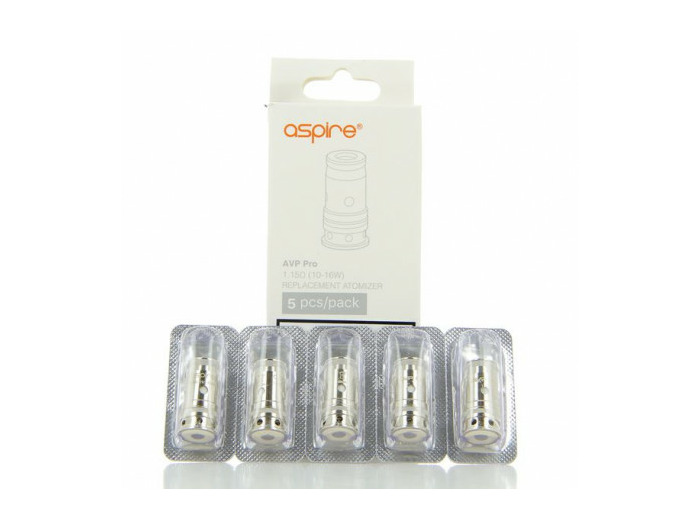 Pack de 5 résistances AVP Pro Aspire