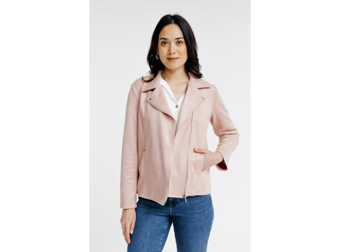 Perfecto non doublé en suédine