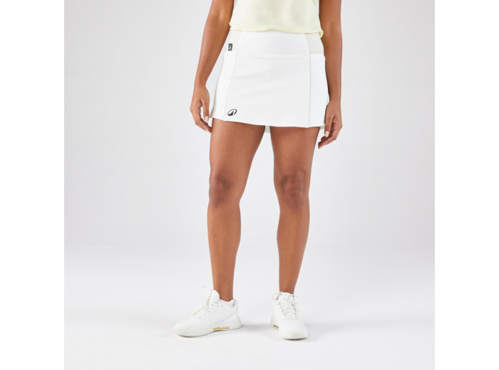 Jupe de tennis HIP BALL Femme - TSkirt Dry Hip Ball blanc cassé