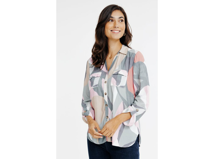 Chemise Imprimee Boutonnee