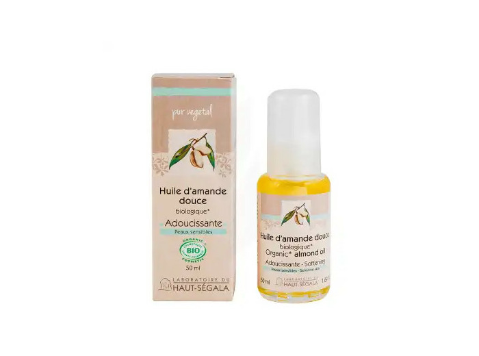 Huile Végétale Bio D'amande Douce 50 Ml