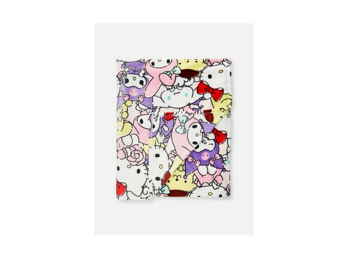 Grande couverture en polaire Hello Kitty
