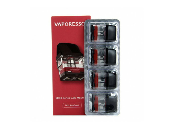Pack de 4 pods 2ml Série Xros Vaporesso