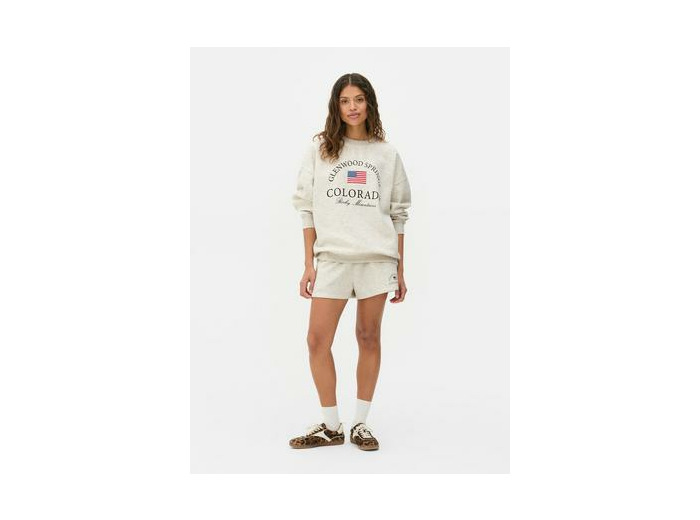 Sweat-shirt imprimé oversize