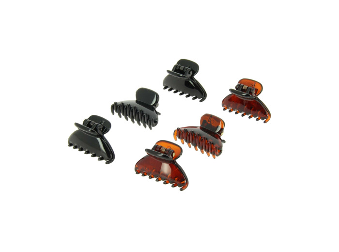 Mini pince noir et marron x6