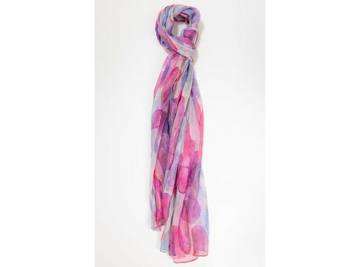 Grand foulard imprimé