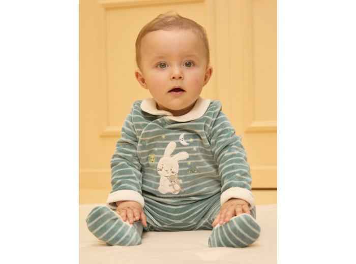 Dors-bien en velours lapin