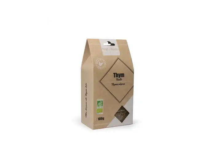 Nat&form Tisanes Thym Feuille Bio 100g