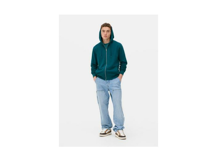 Sweat à capuche zippé