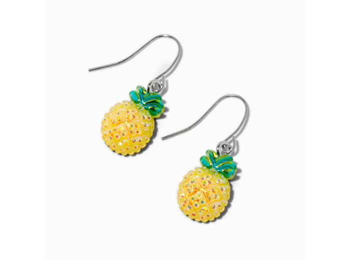 Pendantes ananas AB iridescentes