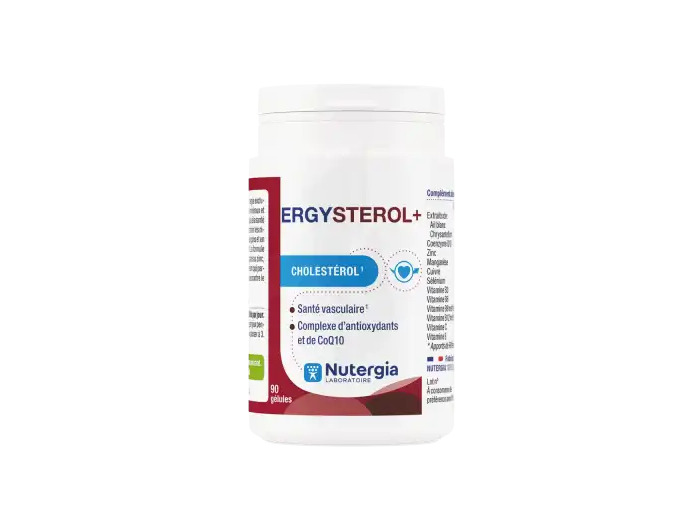Nutergia Ergystérol+ Cholestérol Gélules B/90