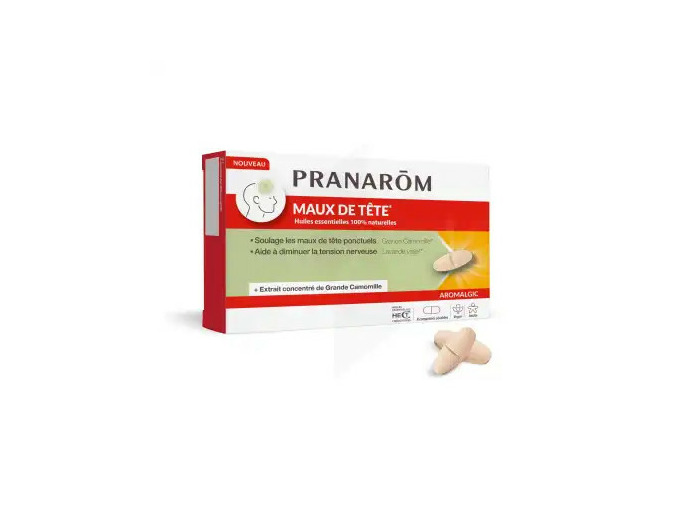 Aromalgic Comprimés Maux De Tête Boîte De 15