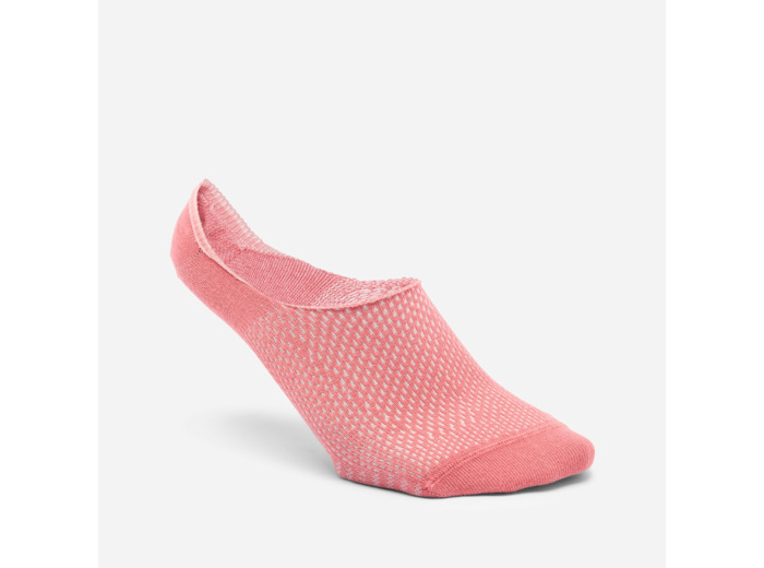Chaussettes invisibles, rose et beige, lot de 3